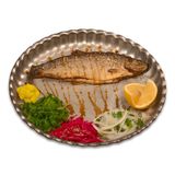Fried trout Fish