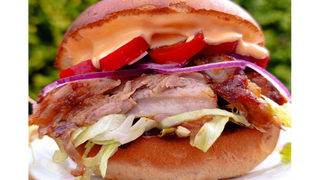 Żeberburger ostry solo