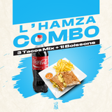 3 Tacos Mix + 1l Boissons