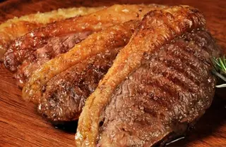 Picanha Brasa /Batata/Arroz/Feijão preto 
