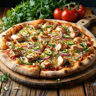 Chicken pizza