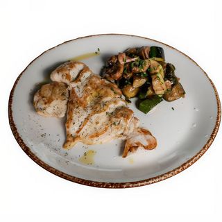 Pechuga de pollo a la siciliana