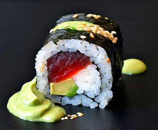 Black tuna roll