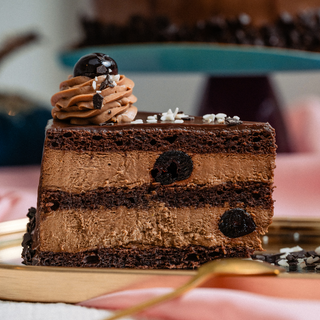 Felie tort ciocolata&amarene