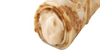 Блин со сгущенным молоком