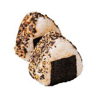 Onigiri de salmón tempura