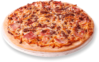 Pizza (Mediana) Con 5 Ingredientes