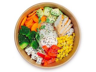 Поке-боул з куркою (350g)