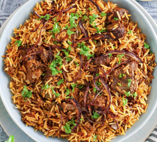 Lamb biryani