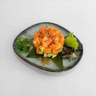 Tartar de salmón