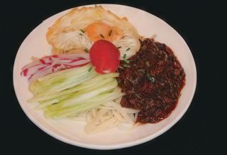13. Jjajangmyeon (Korean dish)