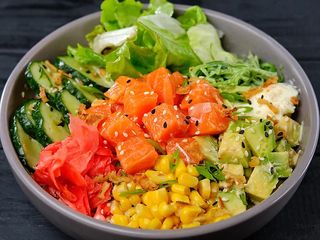 Суши Боул з лососем (400г)