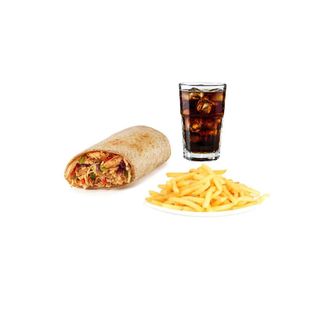 4 Durum + Patatas + Bebida de 2 lt.)