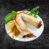 Пилешко в лаваш  (350г)