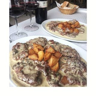 Escalopines Con Patatas