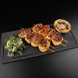 Шашлычки с мраморной говядиной