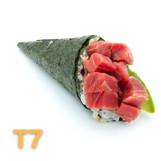 Temaki atun con salsa picante especiales-T7