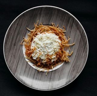 Салат "Гнездо глухаря"