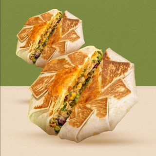 Mexican Vegetarian Wrap-Spicy 