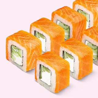 Ролл "Филадельфия с огурцом"