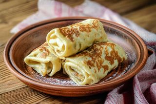 Palačinke sa piletinom i pečurkama