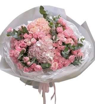 Bukiet Rosy Greenery