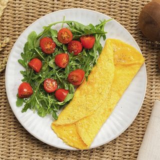 Tortilla Francesa Y Ensalada