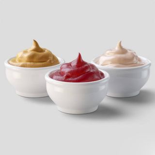 Mostaza, Ketchup y Mayonesa
