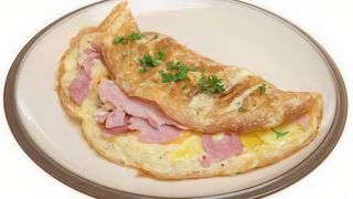 Omelette de Bacon y Queso