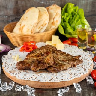 Svinjski roštilj vrat - porcija