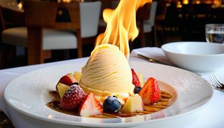 151.Сладолед фламбе