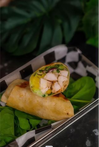 Wrap z kurczakiem