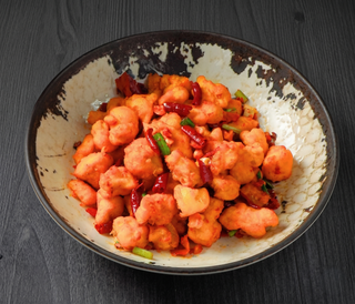 Жареная курица с сухим перцем по-синьцзянски (400г)