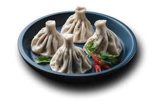 ХІНКАЛI З ТЕЛЯТИНОЮ ТА СВИНИНОЮ 1ШТ