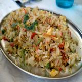 Huevo Frito con Arroz