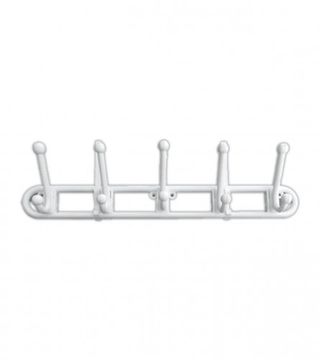 (160186) Vješalica PVC bijela