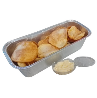 Чипс + чеснов сос