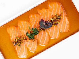 13 Carpaccio sake - 6 pezzi