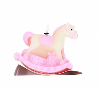 Lumanare marturie calut roz 6x2x5 cm