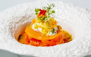 Tartare yuzu mango zeri