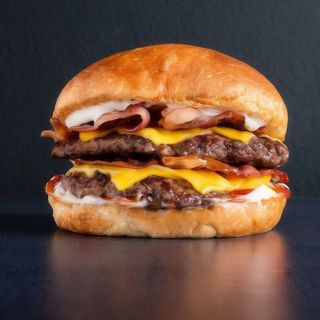 Menu Hamurguesa  ( T ) Doble y Doble de Queso