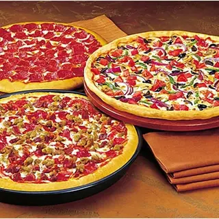 3 Large Pizzas