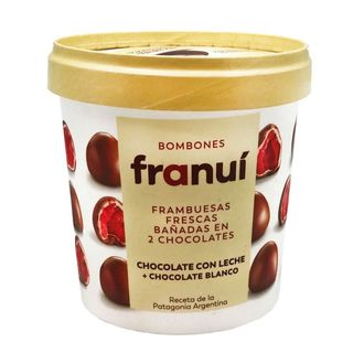 Franuí Chocolate con Leche y Chocolate Blanco 150g
