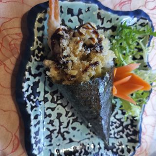 244 Temaki gambero in tempura 1 pezzo