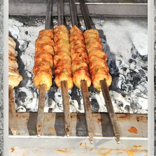 13 Chicken seikh kebab