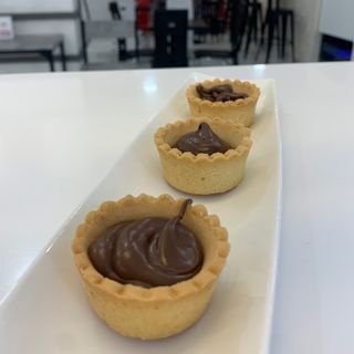 Tartellette alla Nutella (6 pezzi)