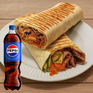 Tortilla średnia + Pepsi 500ml