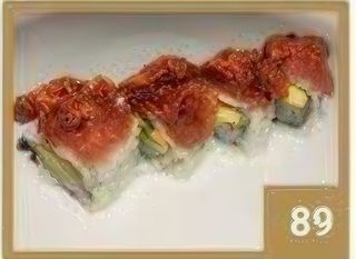 89 Amaebi roll