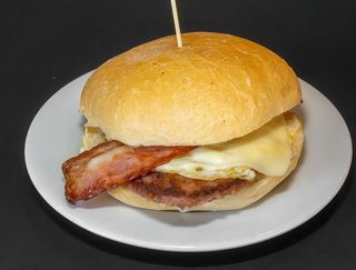 Hamburguesa de boletus