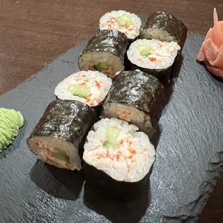 Sushi Cangrejo maki.  8 Unidades